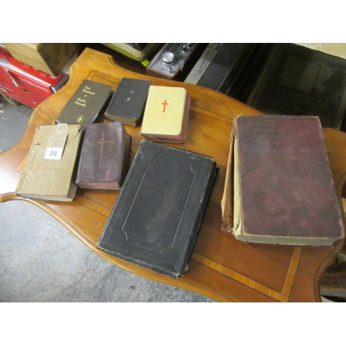 30 - COLLECTION OF ECCLESIASTICAL  BOOKS