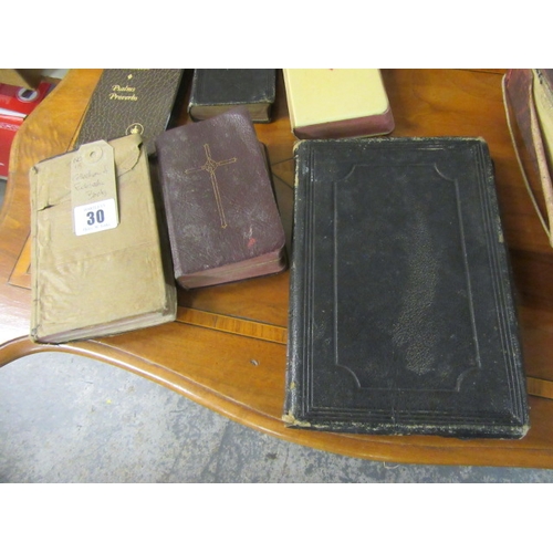 30 - COLLECTION OF ECCLESIASTICAL  BOOKS