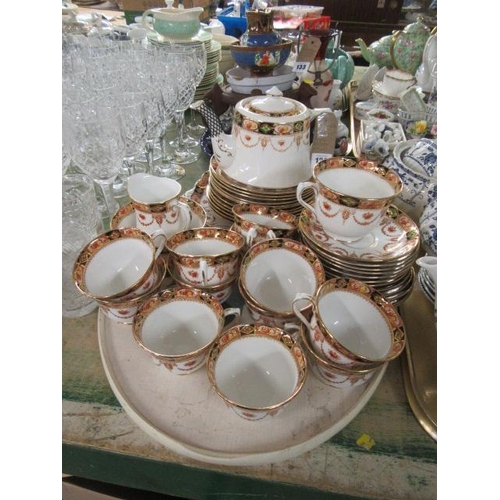 132 - TRAY OF ROYAL ALBERT CHINA