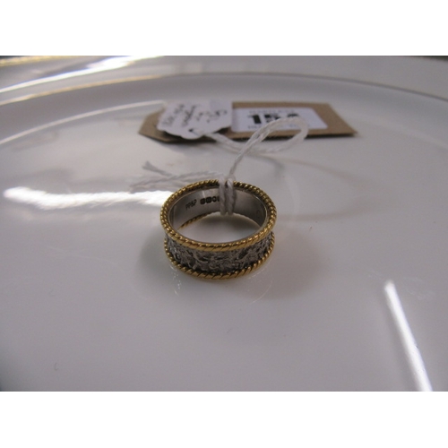 154 - 18CT GOLD WEDDING RING  7.3 GMS