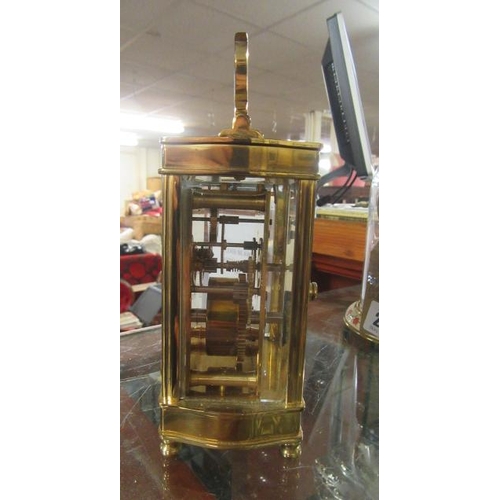 246 - CARRIAGE CLOCK BY H SAMUEL