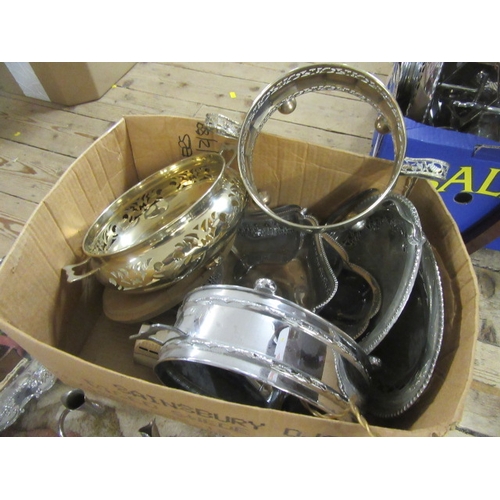 257 - BOX OF EPNS ETC