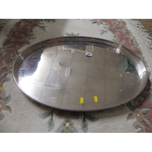 269 - LARGE PLATED TRAY