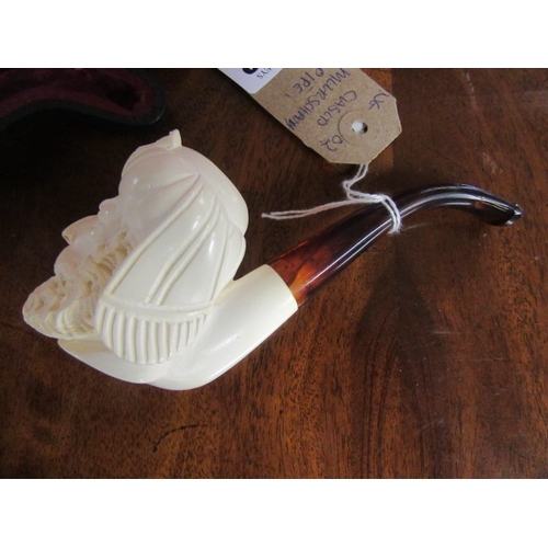 283 - CASED MEERSCHAUM PIPE