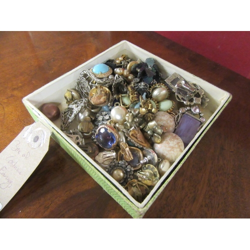 290 - BOX OF EAR RINGS