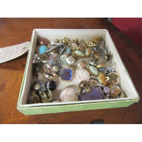 290 - BOX OF EAR RINGS