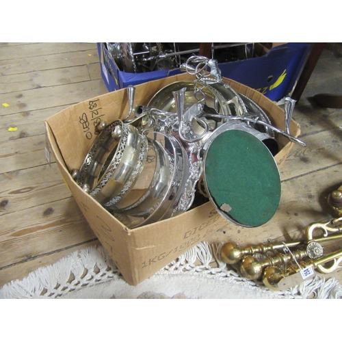 257 - BOX OF EPNS ETC