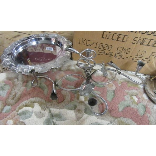 257 - BOX OF EPNS ETC