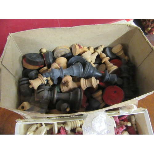 284 - ORIENTAL CHESS SET AND OTHERS