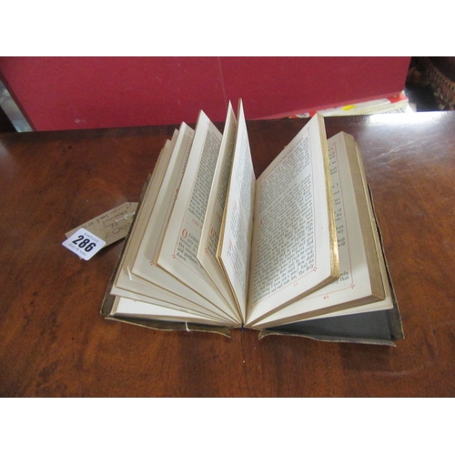 286 - LEATHER BOUND PRAYER BOOK  1871