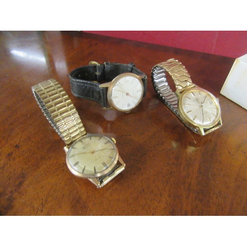 296 - TWO ROTARY WATCHES AND ANOTHER