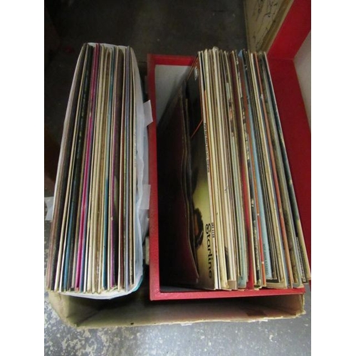 109 - BOX OF LP RECORDS