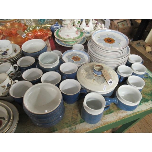 119 - DENBY AND OTHER DINNERWARE