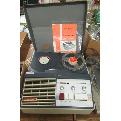 480 - PHILLIPS STELLAPHONE REEL TO REEL TAPE RECORDER