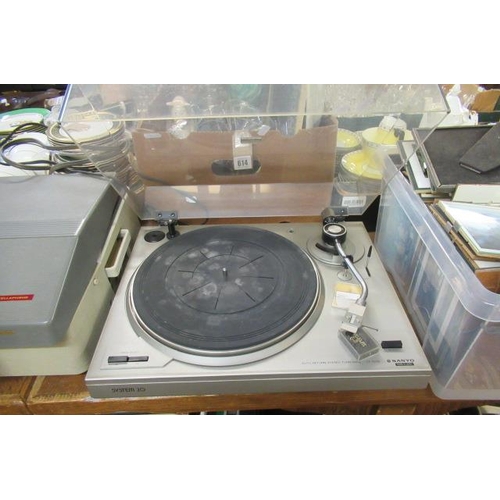 481 - SANYO TP 1005 TURNTABLE