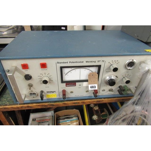 483 - STANDARD POTENTIOSTAT WENKING ST72 MACHINE