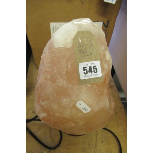 545 - SALT CRYSTAL LAMP