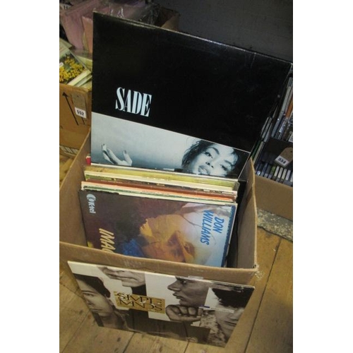 553 - BOX OF LP RECORDS