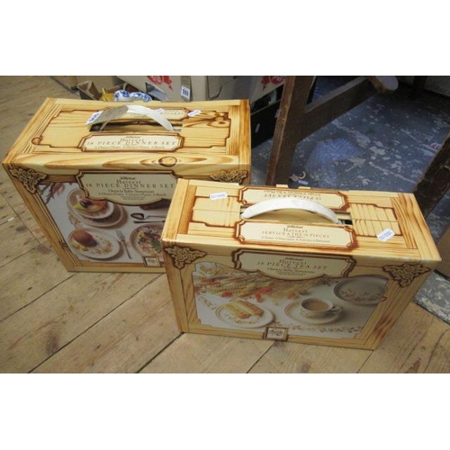 556 - TWO BOXES OF ST MICHAEL DINNER WARE