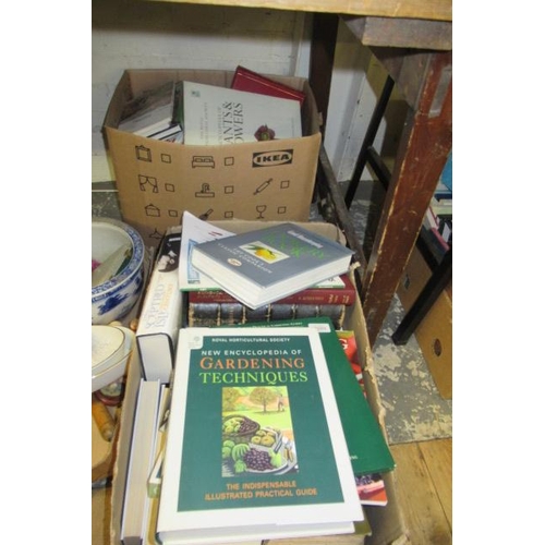 559 - TWO BOXES OF ROYAL HORTICULTURAL AND OTHER BOOKS