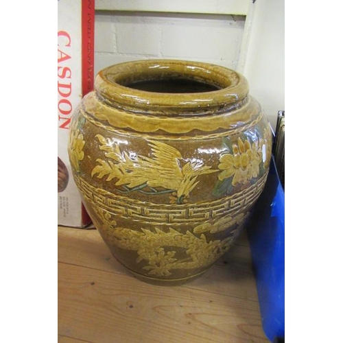 569 - LARGE ORNAMENTAL PLANT POT