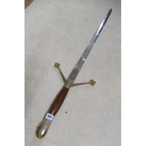 595 - SWORD MADE BY WILKINSONS