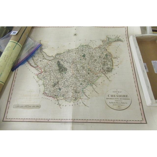 780 - 1801 MAP OF CHESHIRE