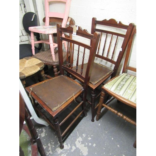 825 - PAIR OF BEDROOM CHAIRS