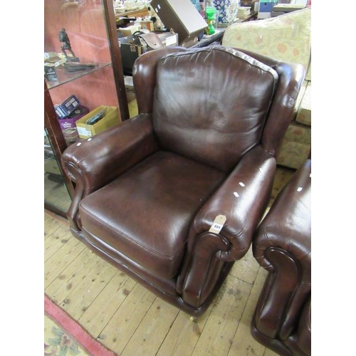 884 - THOMAS LLOYD WING BACK CHAIR