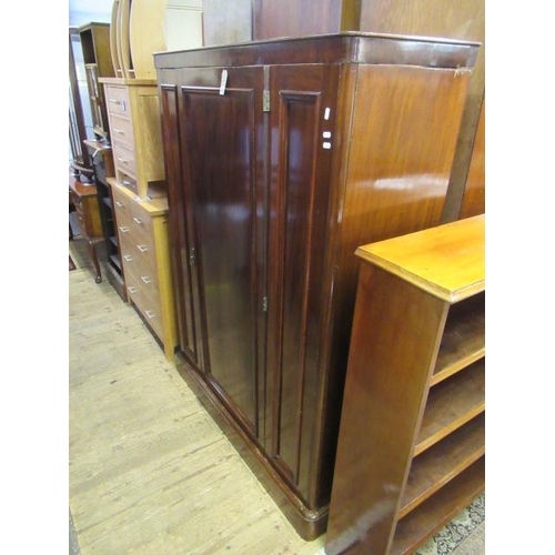 919 - MAHOGANY WARDROBE