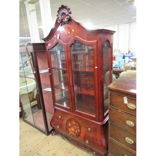 956 - ITALIAN STYLE DISPLAY CABINET