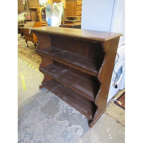 963 - OAK BOOKCASE