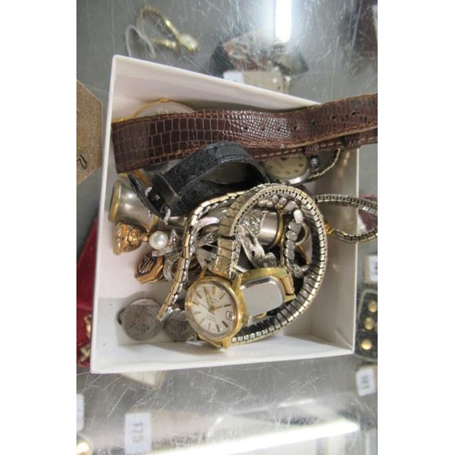 180 - WATCHES AND COSTUME JEWELLERY