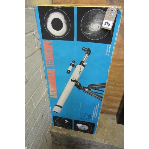 675 - PRINZ BOXED TELESCOPE