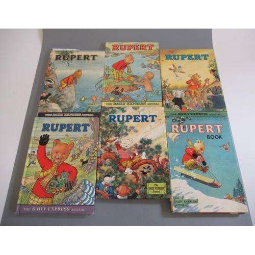 210 - Twenty seven Rupert the Bear Annuals, most items late re-issue or new story annuals, E-F (Est. plus ... 