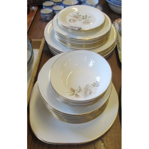 103 - ROYAL DOULTON YORKSHIRE ROSE PART DINNER SET