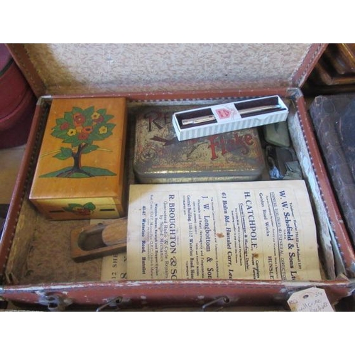 36 - SMALL CASE OF COLLECTABLES