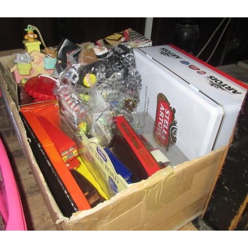 81 - BOX OF  TOYS ETC