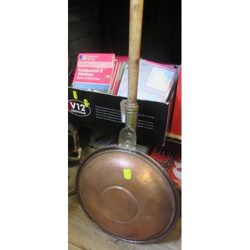 86 - COPPER BED WARMER