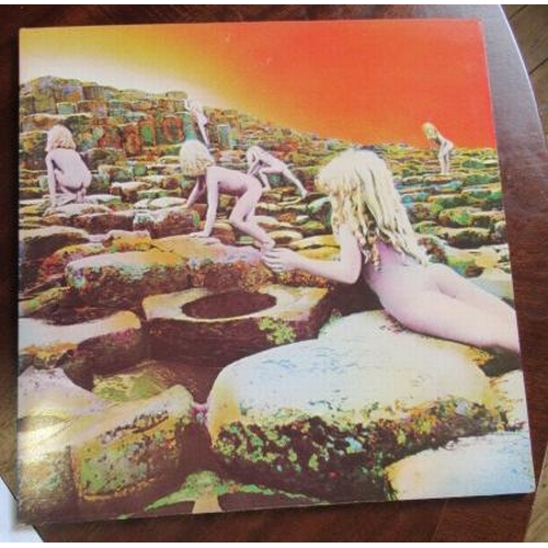 83 - SIX  LED ZEPPLIN LP RECORDS