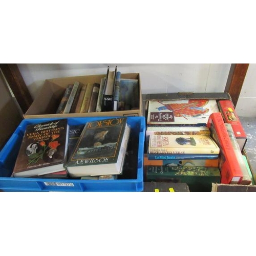 36 - THREE BOXES OF BOOKS
