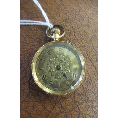 233 - 18K GOLD FOB WATCH