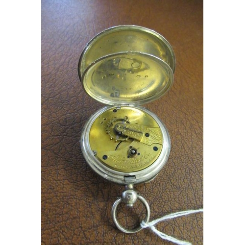 234 - WALTHAM SILVER POCKET WATCH