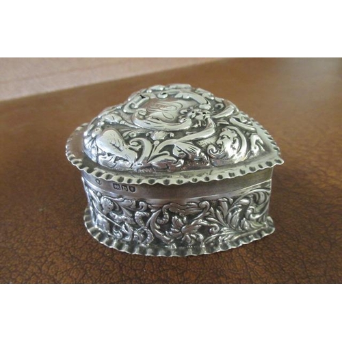 260 - SILVER DRESSING TABLE BOX