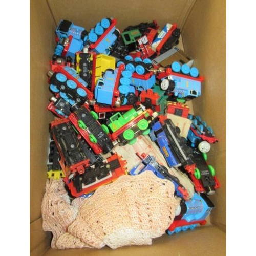 348 - BOX OF THOMAS THE TANK ENGINE TOYS