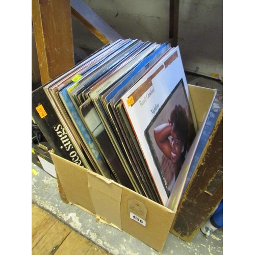 456 - BOX OF LP RECORDS