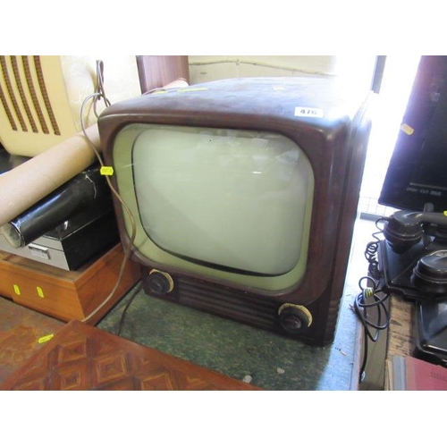 476 - VINTAGE BAKELITE TV