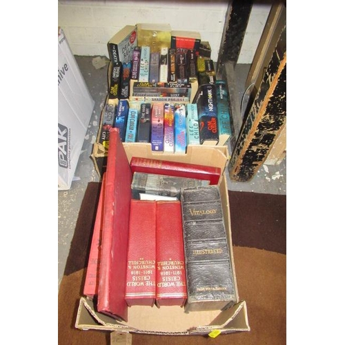 55 - TWO BOXES OF BOOKS