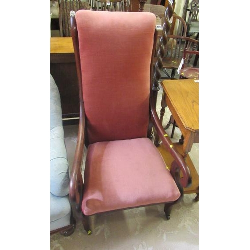 888 - VICTORIAN ARM CHAIR