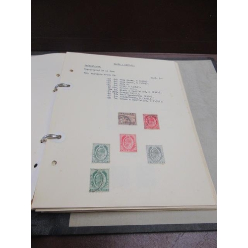 642 - ALBUM OF MINT AND USED MALTESE STAMPS